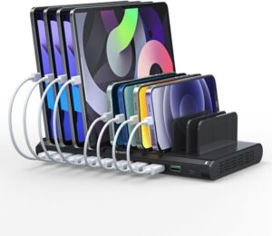 USB Charging Station for up to 10 devices